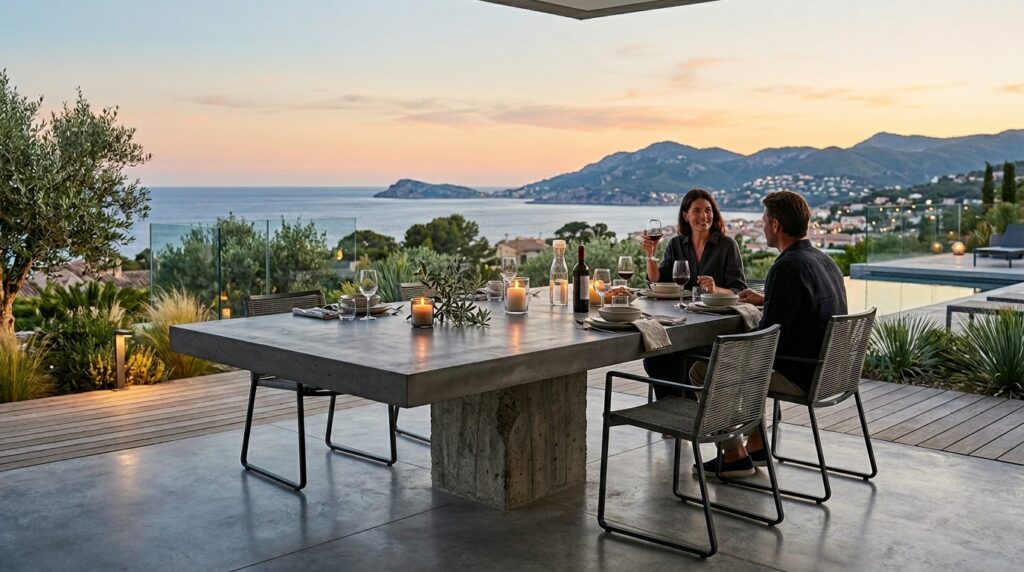 modern dining table floating look 202606051214