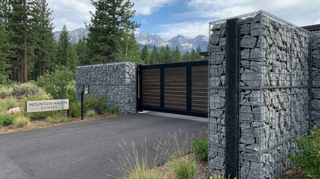 modern estate entrance wire cages 202606111217