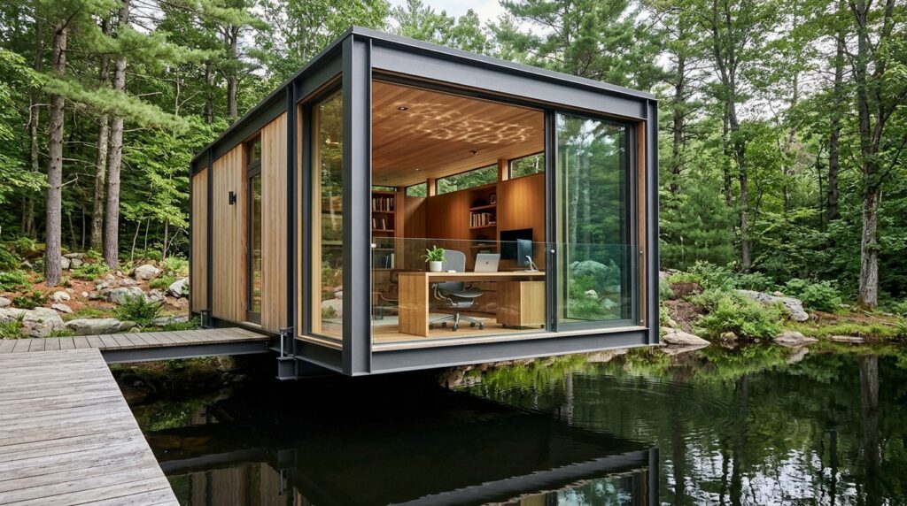 modern home office pod over 202606132145