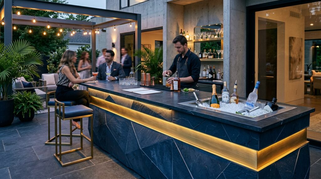 modern patio navy bar island 202606181417