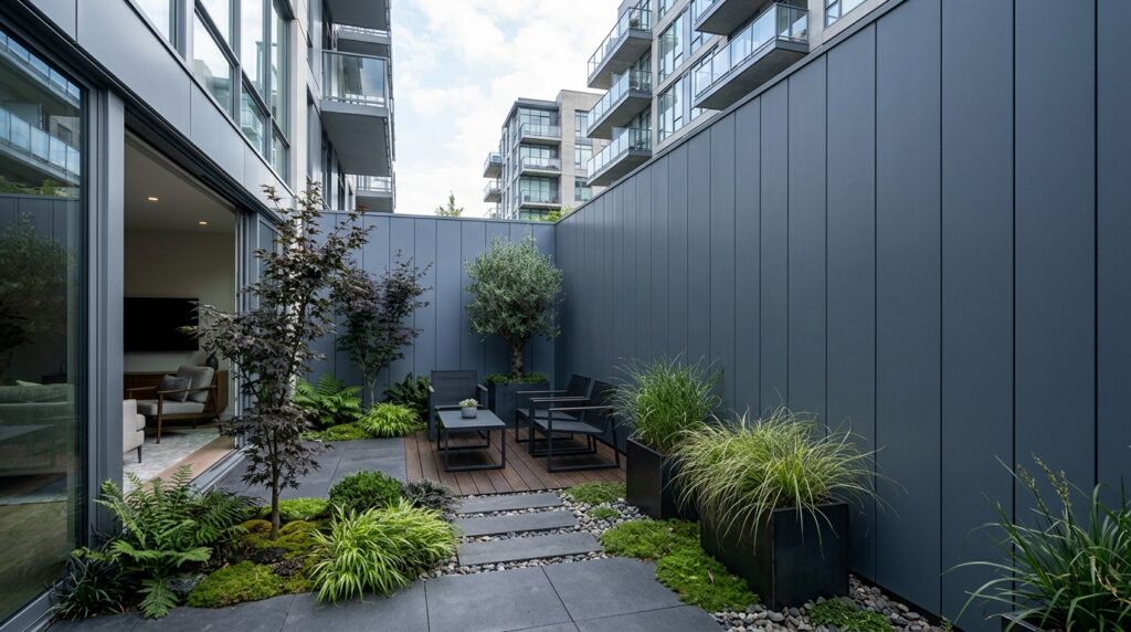 modern urban courtyard enclosure 202606111515