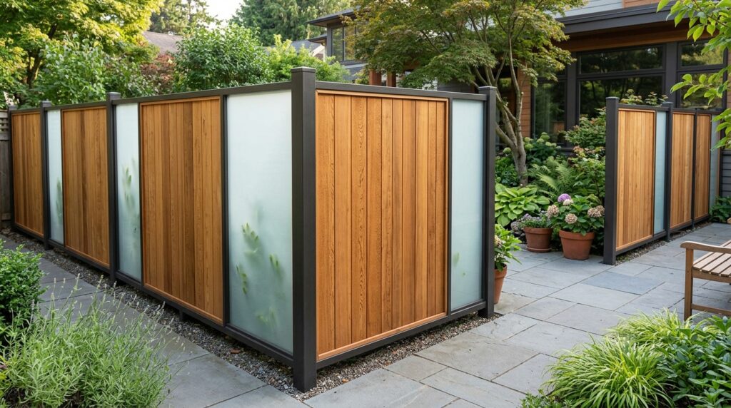 modular courtyard fence design 202606121030