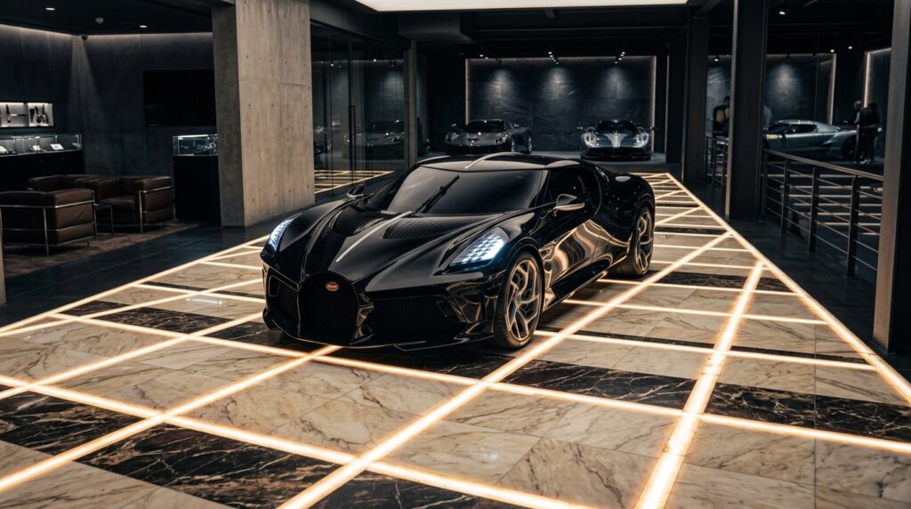 Modern Hidden Underground Car Cavities and Hidden Garage Vaults multi million dollar vehicle on … 202606072151