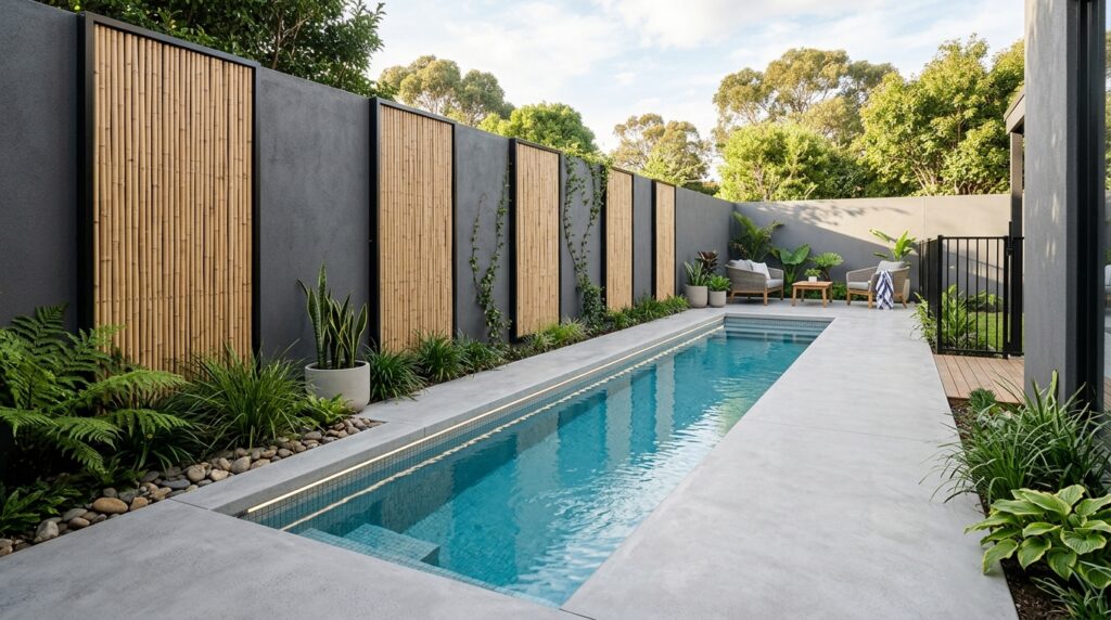 narrow plunge pool alongside wall 202606141405