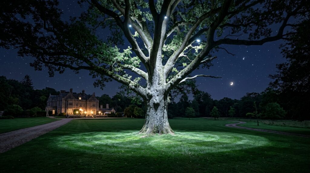 oak tree on estate lawn 202606101336