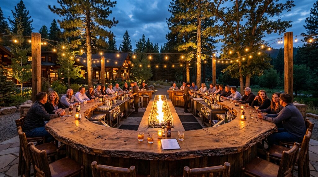 outdoor bar with fire pit 202606172159