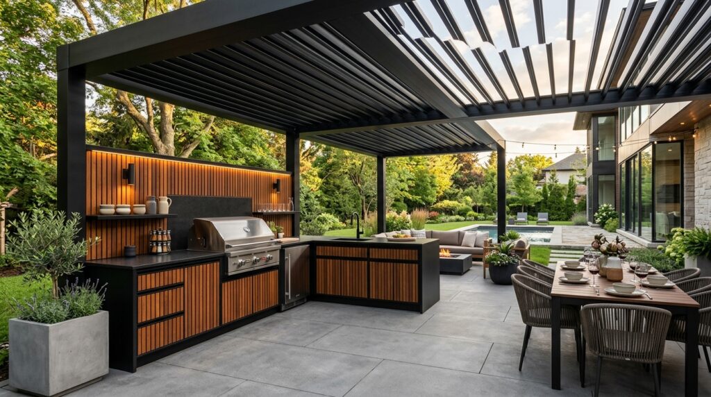 patio with outdoor kitchen 202606181041