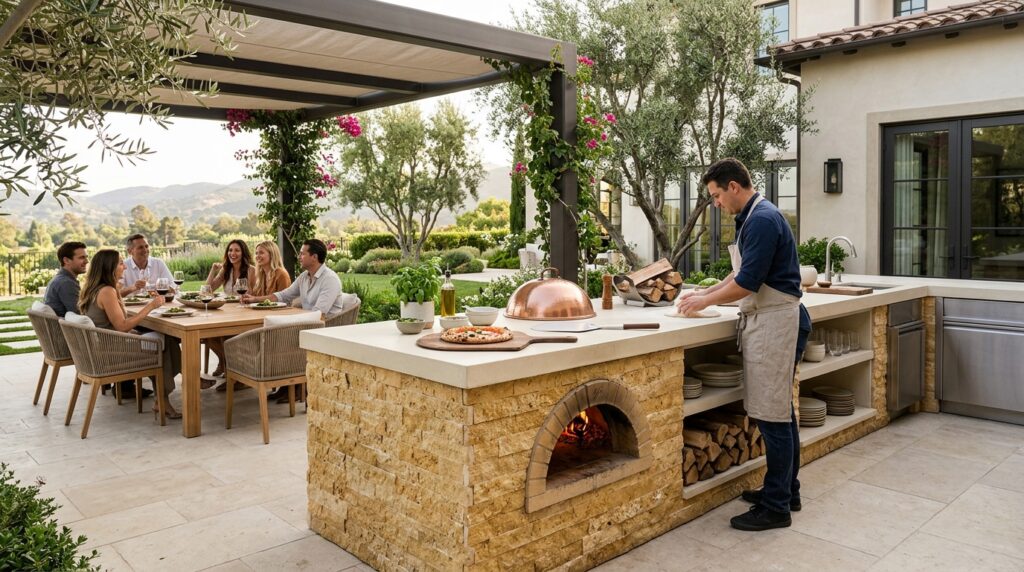 patio with pizza oven station 202606171220