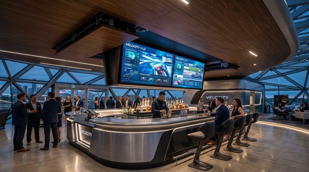 pavilion bar with media screens 202606171324