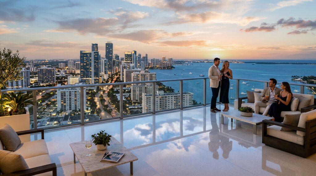 penthouse rooftop overlooking city 202606071726