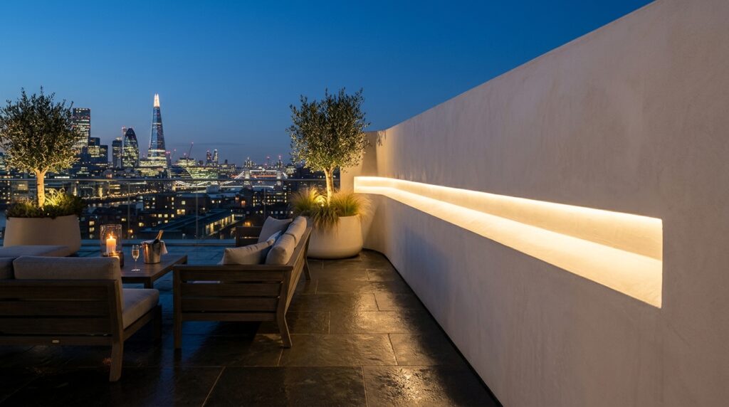 penthouse terrace with lighting … 202606101130