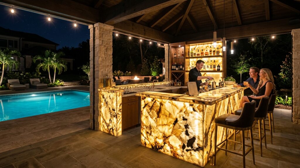 pool house bar at night 202606132039