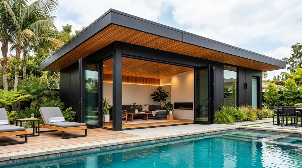 pool house with cedar ceiling 202606141200