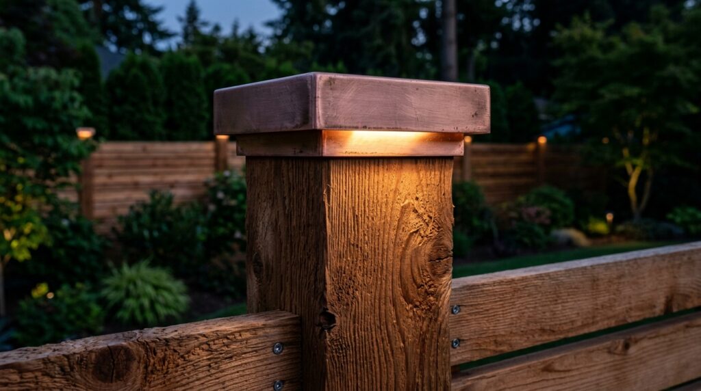 premium fence post with copper 202606111439