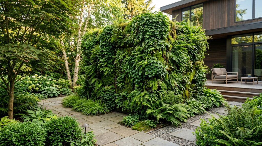 Hidden Utility Shed Layouts That Camouflage into Your Landscaping shed covered in ivy ferns 202606131128