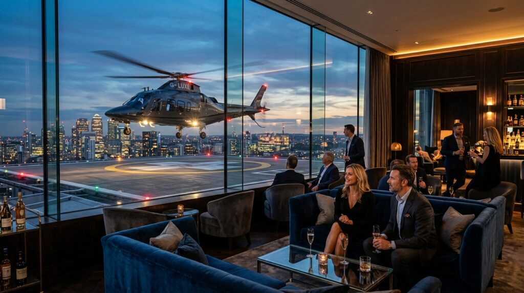 sky lounge with helicopter landing 202606071925
