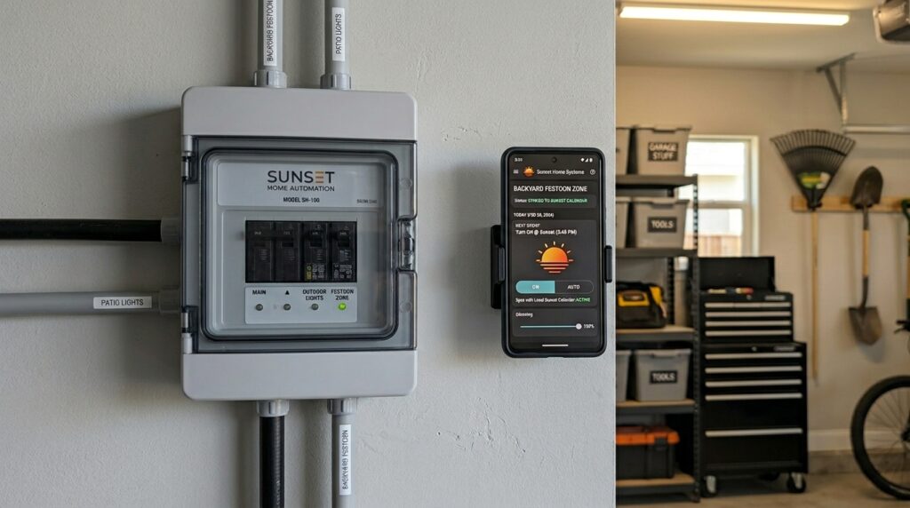 smart breaker box syncing sunset 202606102222