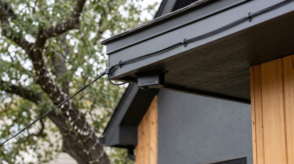 smart sensor under roof eave 202606111029