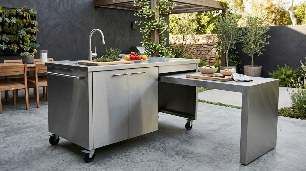 stainless steel kitchen counter … 202606181133