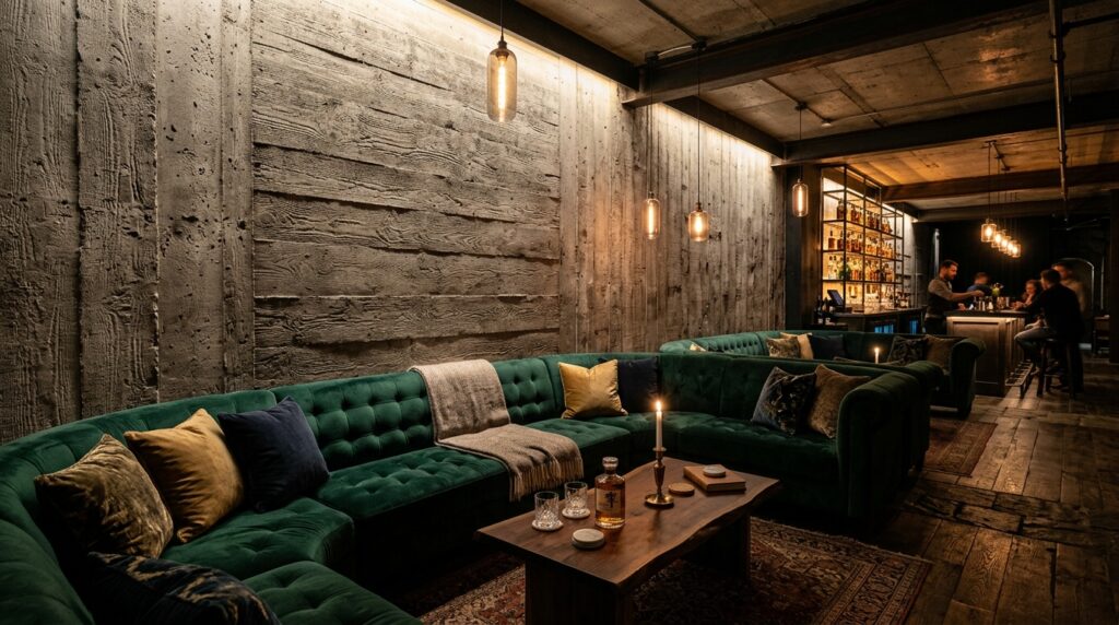 Architectural Sunken Bunker Lounges for High-End Privacy subterranean lounge with concret… 202606081022