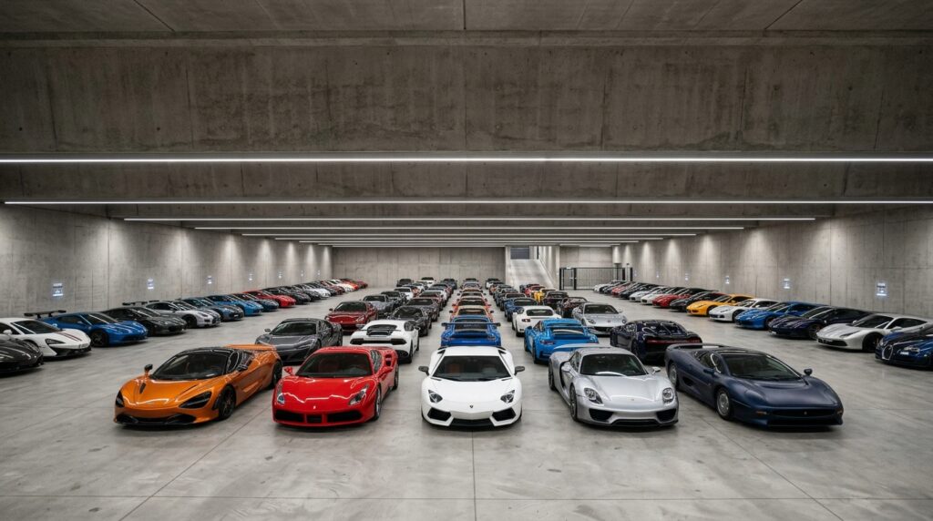subterranean vehicle room supercars 202606081422