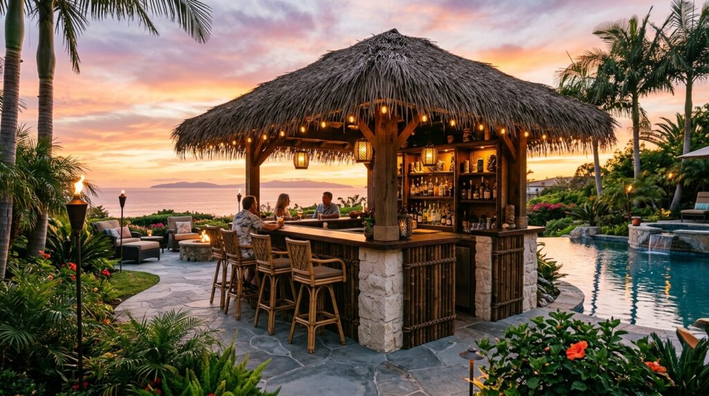 tiki bar at sunset 202606181627