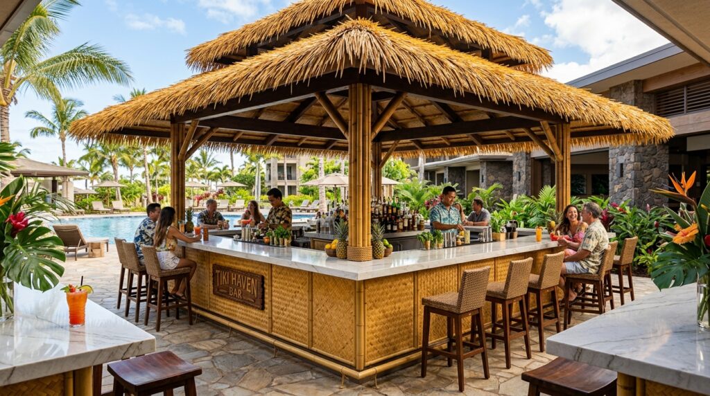 tiki bar with bamboo mats 202606181628