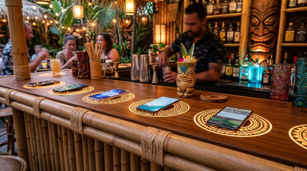 tiki bar with smartphones on 202606181635