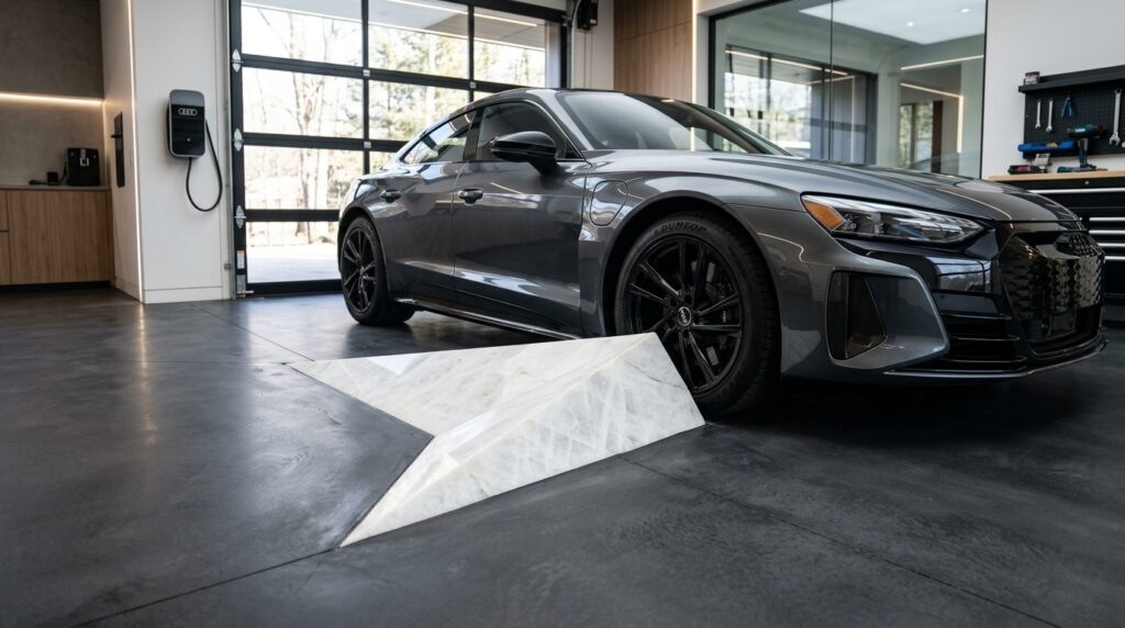 white quartzite wedge aligns tires 202606082001