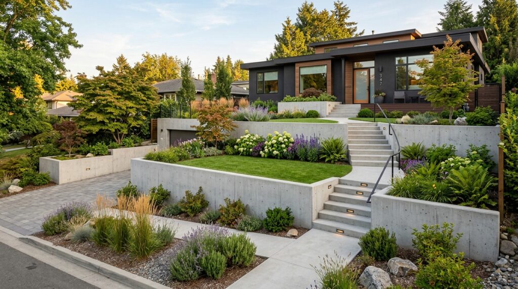 yard with concrete levels 202606101000