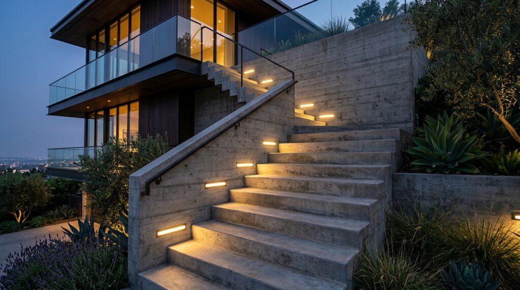 zig zag concrete staircase exter… 202606110925